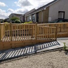 Fencing Rail decking and ramp inverness